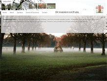 Tablet Screenshot of dunsboroughpark.com